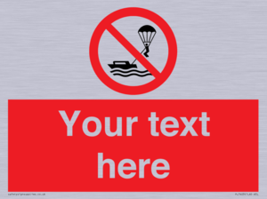 Custom No parasailing